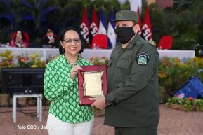 Acto del 43 aniversario de la constitución del Ejército de Nicaragua