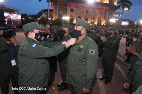 Acto del 43 aniversario de la constitución del Ejército de Nicaragua
