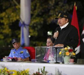 Acto del 43 aniversario de la constitución del Ejército de Nicaragua