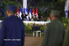 Acto del 43 aniversario de la constitución del Ejército de Nicaragua