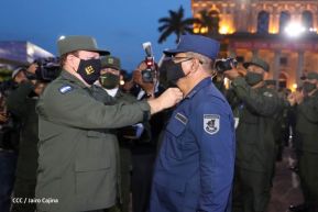 Acto del 43 aniversario de la constitución del Ejército de Nicaragua