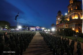 Acto del 43 aniversario de la constitución del Ejército de Nicaragua