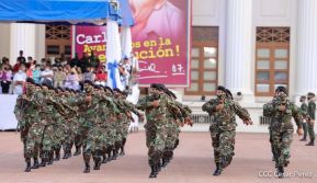 Acto del 43 aniversario de la constitución del Ejército de Nicaragua