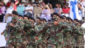 Acto del 43 aniversario de la constitución del Ejército de Nicaragua