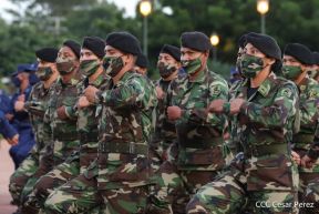 Acto del 43 aniversario de la constitución del Ejército de Nicaragua