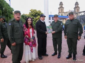 Acto del 43 aniversario de la constitución del Ejército de Nicaragua