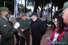 Acto del 43 aniversario de la constitución del Ejército de Nicaragua
