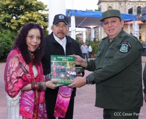 Acto del 43 aniversario de la constitución del Ejército de Nicaragua