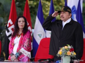 Acto del 43 aniversario de la constitución del Ejército de Nicaragua