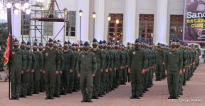 Acto del 43 aniversario de la constitución del Ejército de Nicaragua