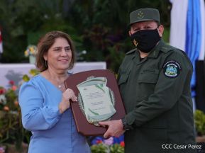 Acto del 43 aniversario de la constitución del Ejército de Nicaragua