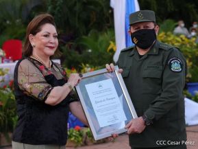 Acto del 43 aniversario de la constitución del Ejército de Nicaragua