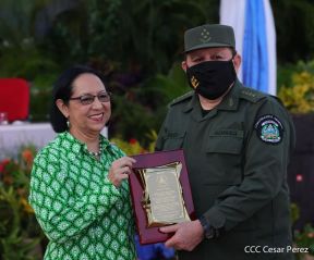 Acto del 43 aniversario de la constitución del Ejército de Nicaragua