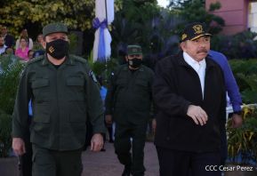 Acto del 43 aniversario de la constitución del Ejército de Nicaragua