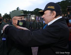 Acto del 43 aniversario de la constitución del Ejército de Nicaragua
