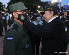 Acto del 43 aniversario de la constitución del Ejército de Nicaragua