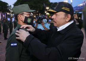 Acto del 43 aniversario de la constitución del Ejército de Nicaragua