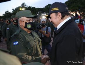 Acto del 43 aniversario de la constitución del Ejército de Nicaragua