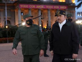 Acto del 43 aniversario de la constitución del Ejército de Nicaragua