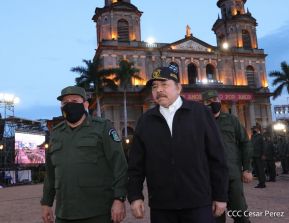 Acto del 43 aniversario de la constitución del Ejército de Nicaragua