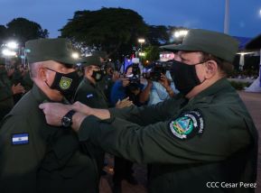 Acto del 43 aniversario de la constitución del Ejército de Nicaragua