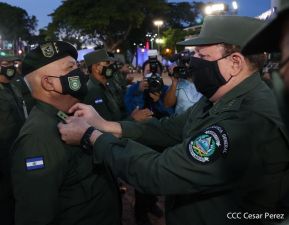 Acto del 43 aniversario de la constitución del Ejército de Nicaragua