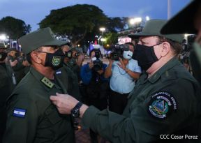 Acto del 43 aniversario de la constitución del Ejército de Nicaragua
