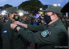 Acto del 43 aniversario de la constitución del Ejército de Nicaragua
