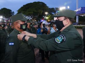 Acto del 43 aniversario de la constitución del Ejército de Nicaragua