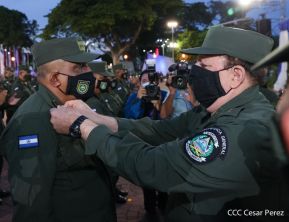 Acto del 43 aniversario de la constitución del Ejército de Nicaragua