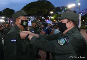 Acto del 43 aniversario de la constitución del Ejército de Nicaragua
