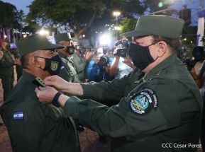 Acto del 43 aniversario de la constitución del Ejército de Nicaragua