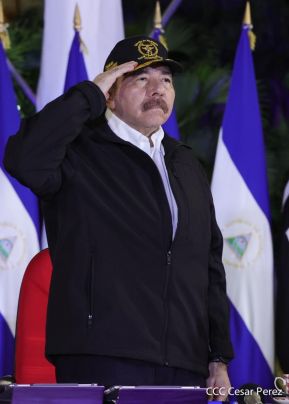 Acto del 43 aniversario de la constitución del Ejército de Nicaragua