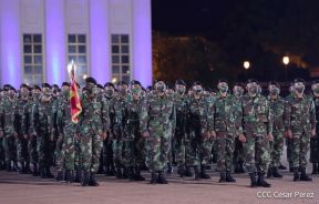 Acto del 43 aniversario de la constitución del Ejército de Nicaragua