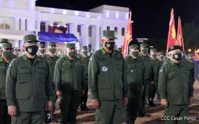 Acto del 43 aniversario de la constitución del Ejército de Nicaragua