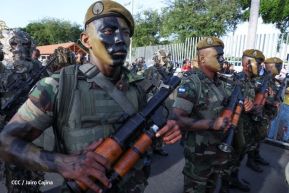 Desfile Militar “Pueblo Ejército” en saludo al 43 aniversario de fundación del Ejército de Nicaragua