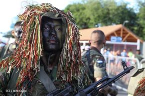 Desfile Militar “Pueblo Ejército” en saludo al 43 aniversario de fundación del Ejército de Nicaragua