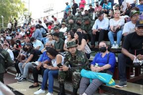 Desfile Militar “Pueblo Ejército” en saludo al 43 aniversario de fundación del Ejército de Nicaragua