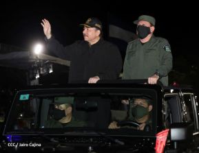 Desfile Militar “Pueblo Ejército” en saludo al 43 aniversario de fundación del Ejército de Nicaragua