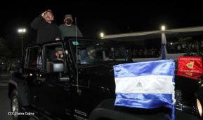 Desfile Militar “Pueblo Ejército” en saludo al 43 aniversario de fundación del Ejército de Nicaragua