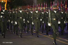 Desfile Militar “Pueblo Ejército” en saludo al 43 aniversario de fundación del Ejército de Nicaragua