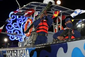Desfile Militar “Pueblo Ejército” en saludo al 43 aniversario de fundación del Ejército de Nicaragua