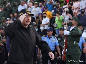 Desfile Militar “Pueblo Ejército” en saludo al 43 aniversario de fundación del Ejército de Nicaragua