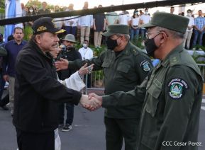 Desfile Militar “Pueblo Ejército” en saludo al 43 aniversario de fundación del Ejército de Nicaragua