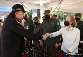 Desfile Militar “Pueblo Ejército” en saludo al 43 aniversario de fundación del Ejército de Nicaragua
