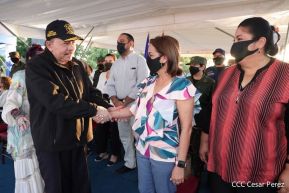 Desfile Militar “Pueblo Ejército” en saludo al 43 aniversario de fundación del Ejército de Nicaragua