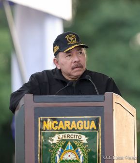 Desfile Militar “Pueblo Ejército” en saludo al 43 aniversario de fundación del Ejército de Nicaragua