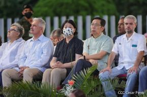 Desfile Militar “Pueblo Ejército” en saludo al 43 aniversario de fundación del Ejército de Nicaragua