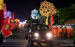 Desfile Militar “Pueblo Ejército” en saludo al 43 aniversario de fundación del Ejército de Nicaragua