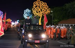 Desfile Militar “Pueblo Ejército” en saludo al 43 aniversario de fundación del Ejército de Nicaragua